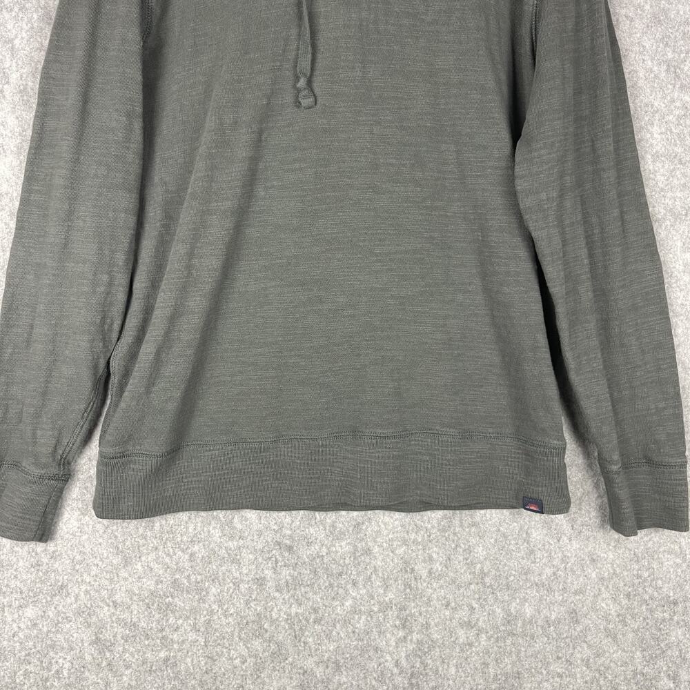 Faherty Sunwashed Slub Hoodie Mens Large Gray Organic Cotton Lightweight Eco - Picture 3 of 14